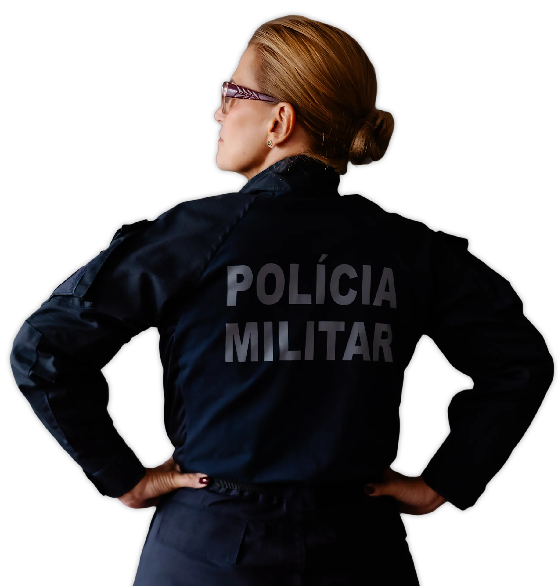 Coronel Lenise em farda da PMERJ
